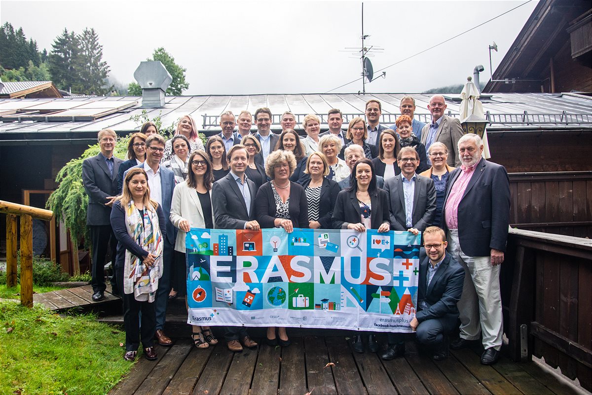 Alpbach 2019: 22 europäische Bildungsagenturen arbeiten an der Zukunft von Erasmus+ 