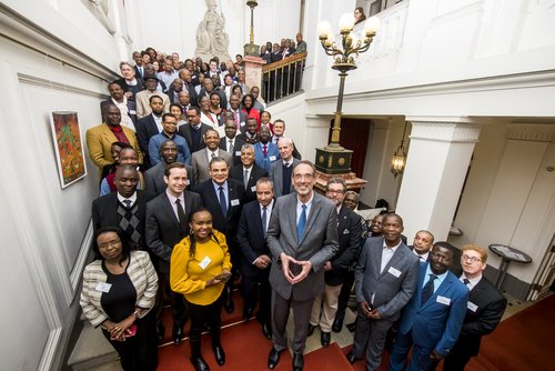 Federal Minister Faßmann with network members